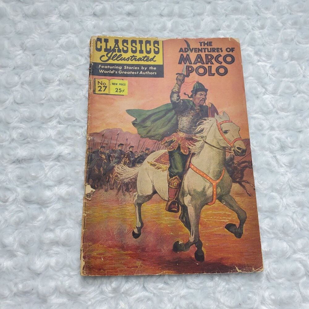 Gilberton The Adventures Of Marco Polo Single Issue Age 1966